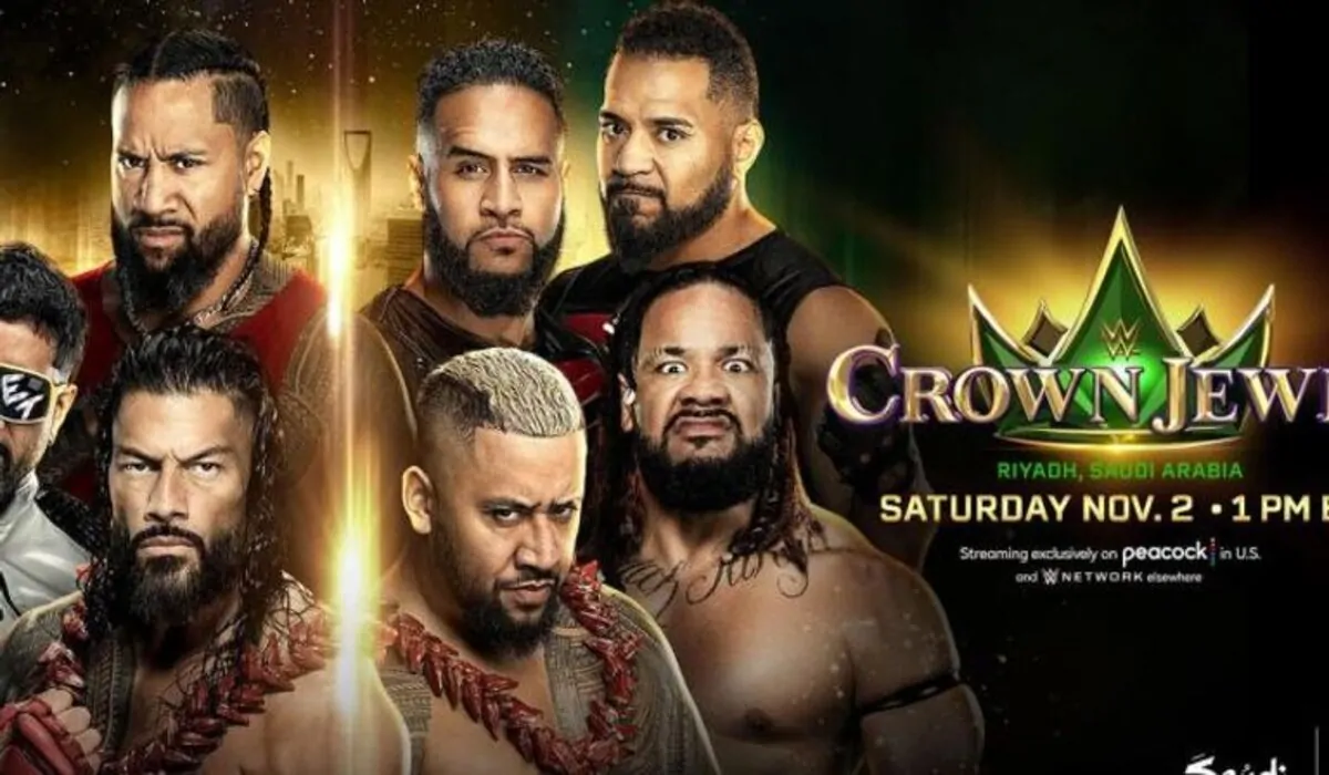 ليلة مشوقة ومليئة بالإثارة: القنوات الناقلة لعرض كراون جول 2024 WWE Crown Jewel في السعودية