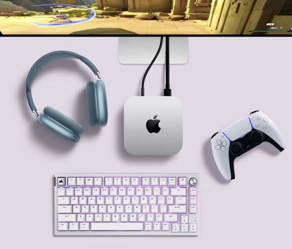 أبل تروج لجهاز Mac mini الجديد كبديل مذهل لـ PS5 Pro بفضل شريحة M4 المتطورة، واكتشف القوة الفائقة للأداء والألعاب!