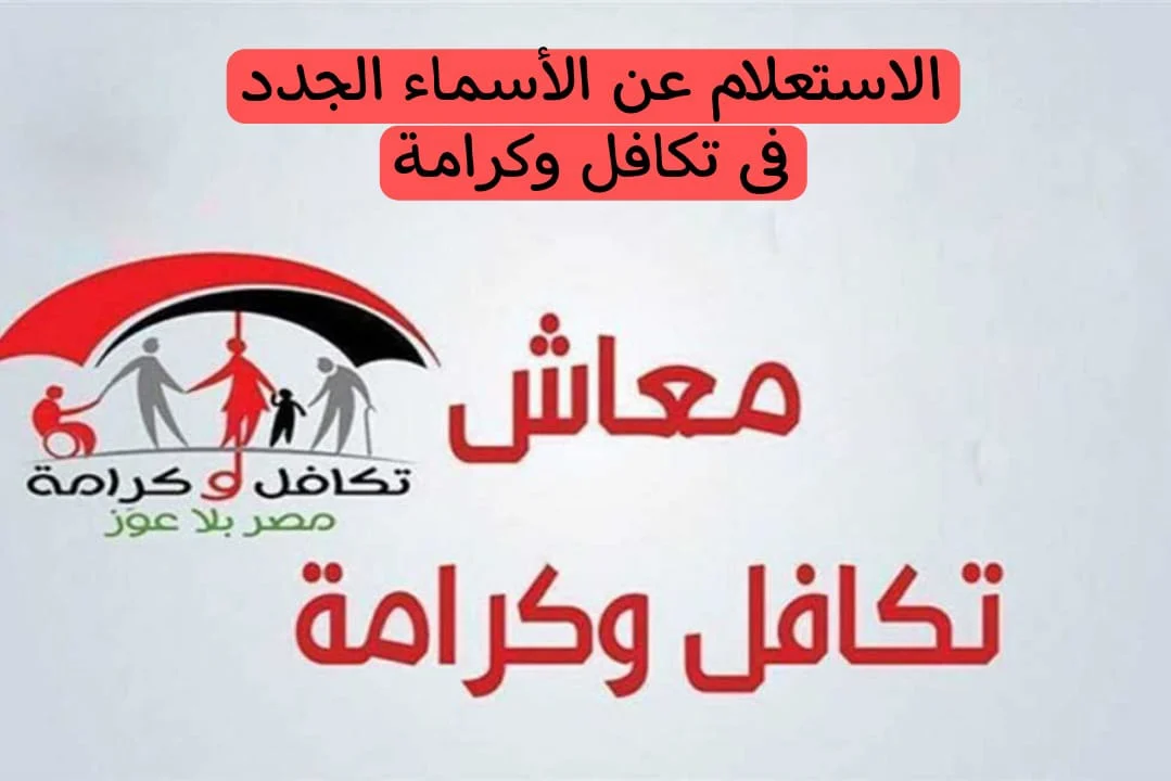 نزلت الكشوفات الآن: رابط الأسماء الجدد في برنامج تكافل وكرامة لشهر نوفمبر 2024 – تحقق من حقك في الدعم المالي!