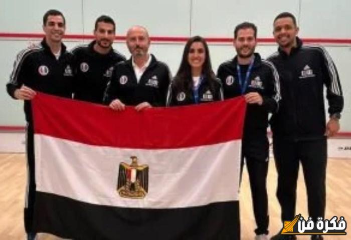 منتخب رجال الاسكواش يتوج ببطولة العالم للمرة السابعة علي حساب إنجلترا