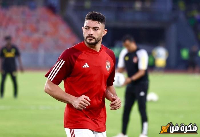 ياسر إبراهيم مهدد بالغياب عن الأهلي أمام شباب بلوزداد في دوري أبطال إفريقيا